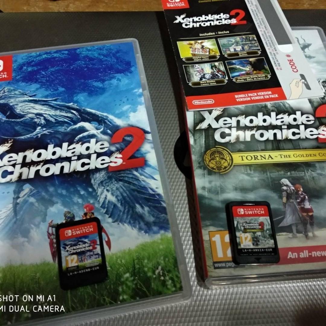 USED Xenoblade Chronicle 2 Torna Golden Country With DLC Code