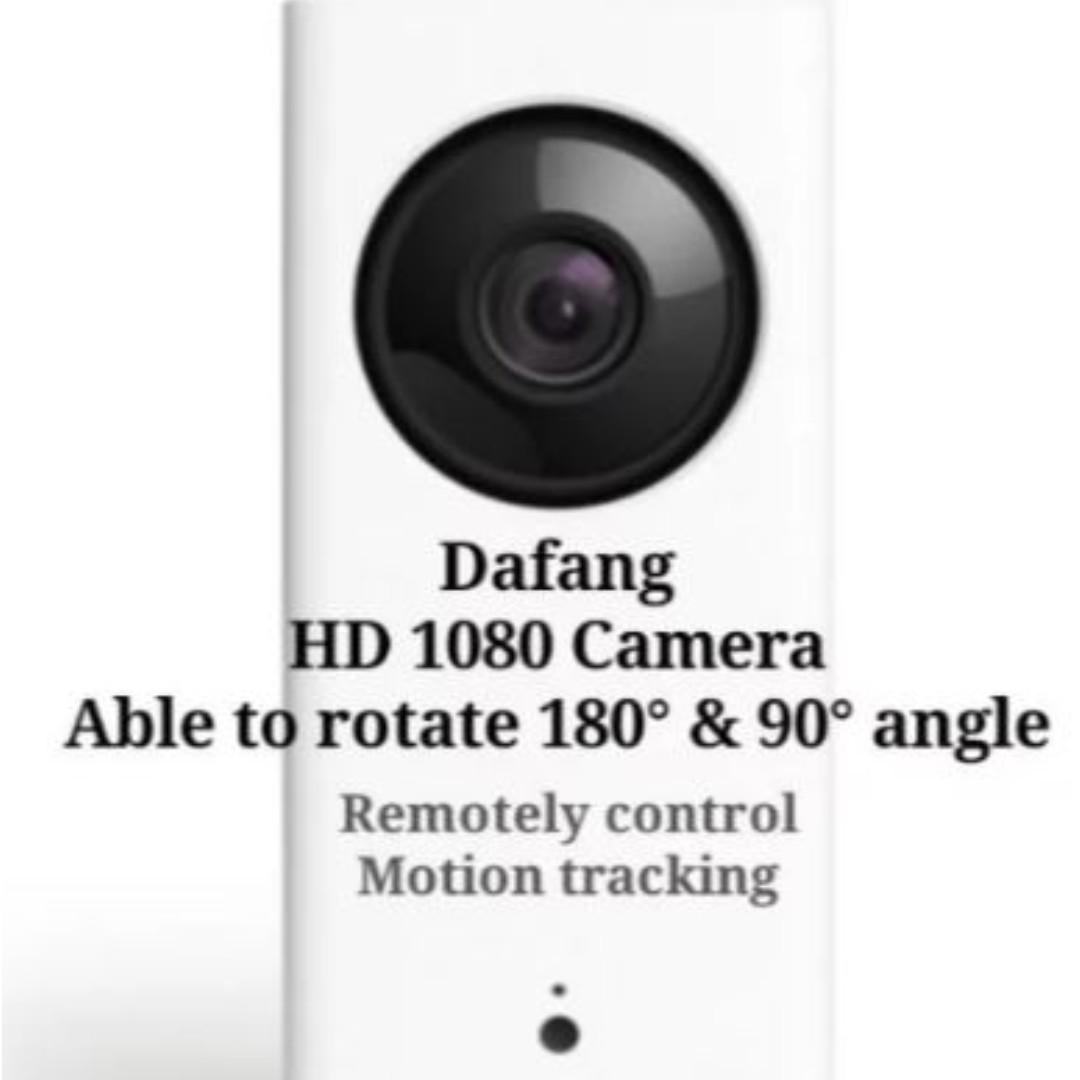 Xiaomi Mijia Dafang IP Wireless HD CCTV 1080p Night Vision Motion tracking (Inclusive of ceiling