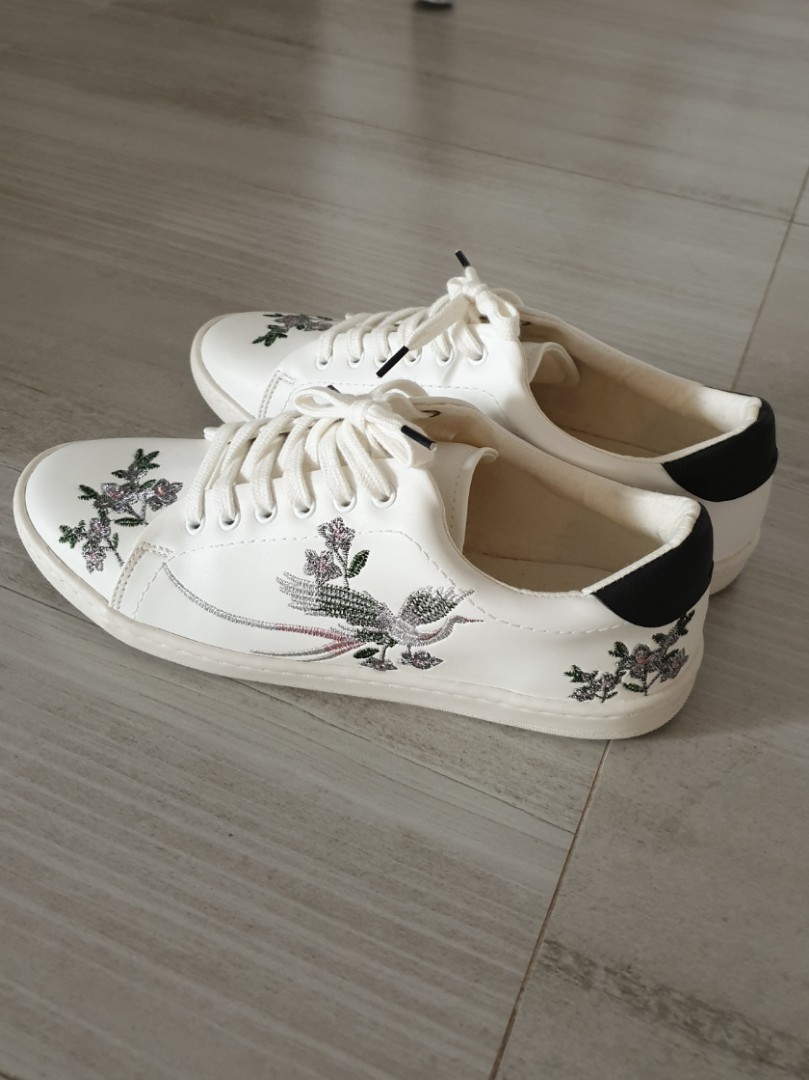 Zara Embroidery Sneakers, Women's 