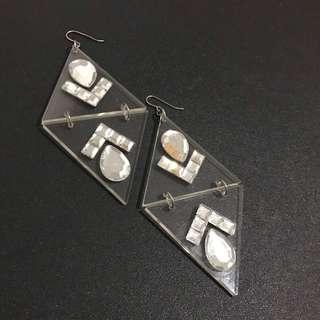 H&M Acrylic Earrings