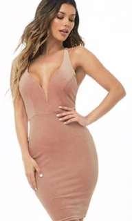 Forever 21 Metallic Bodycon Dress
