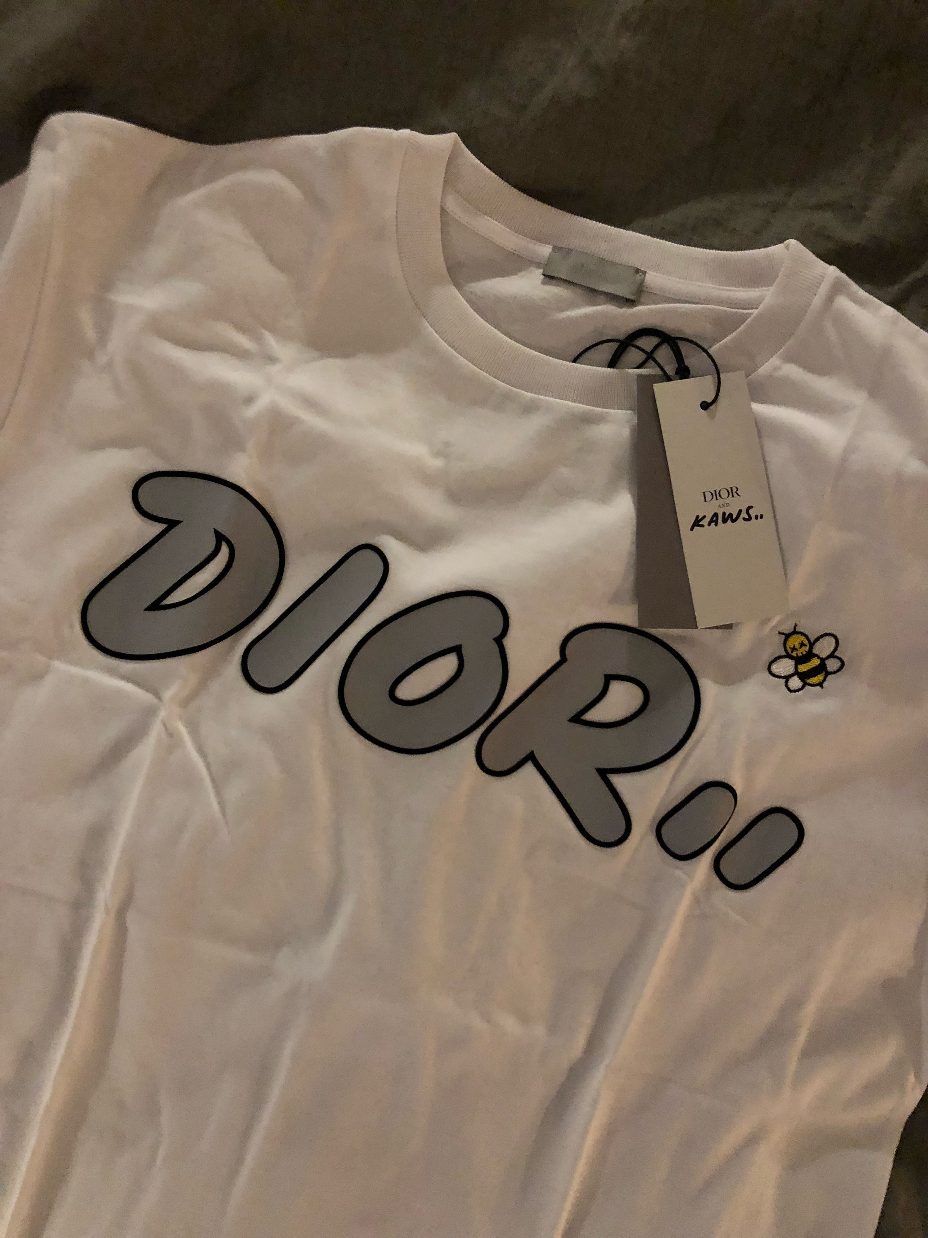 Dior x KAWS Bee T Shirt in White  UFO No More