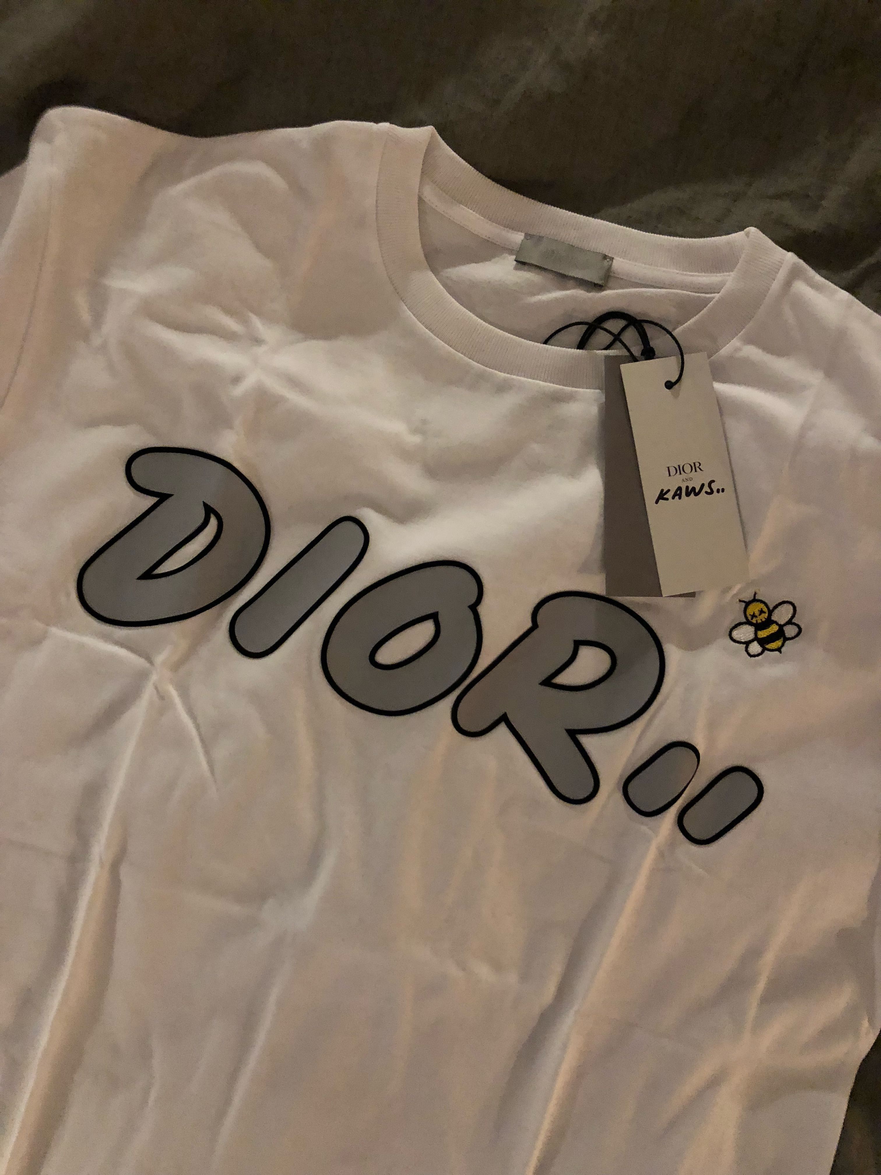 dior kaws t shirt price