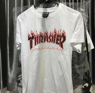 Thrasher Dark flame white