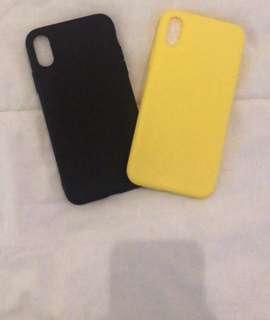 Iphone x/xs silicon case