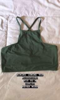 Bikini halter top