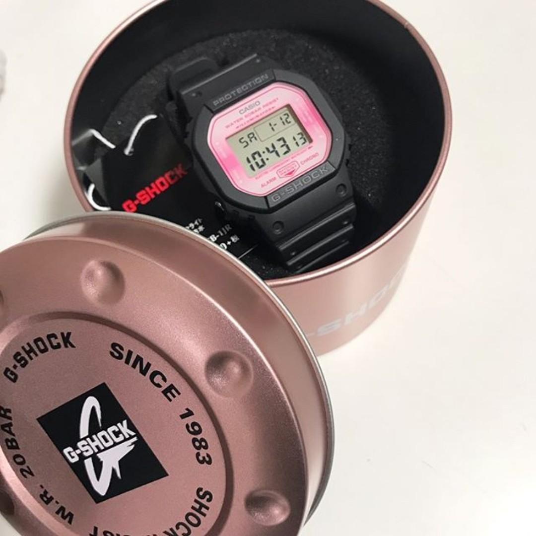 佐敦門市現貨100% 全新Casio G-Shock DW-5600TCB-1 Sakura Storm