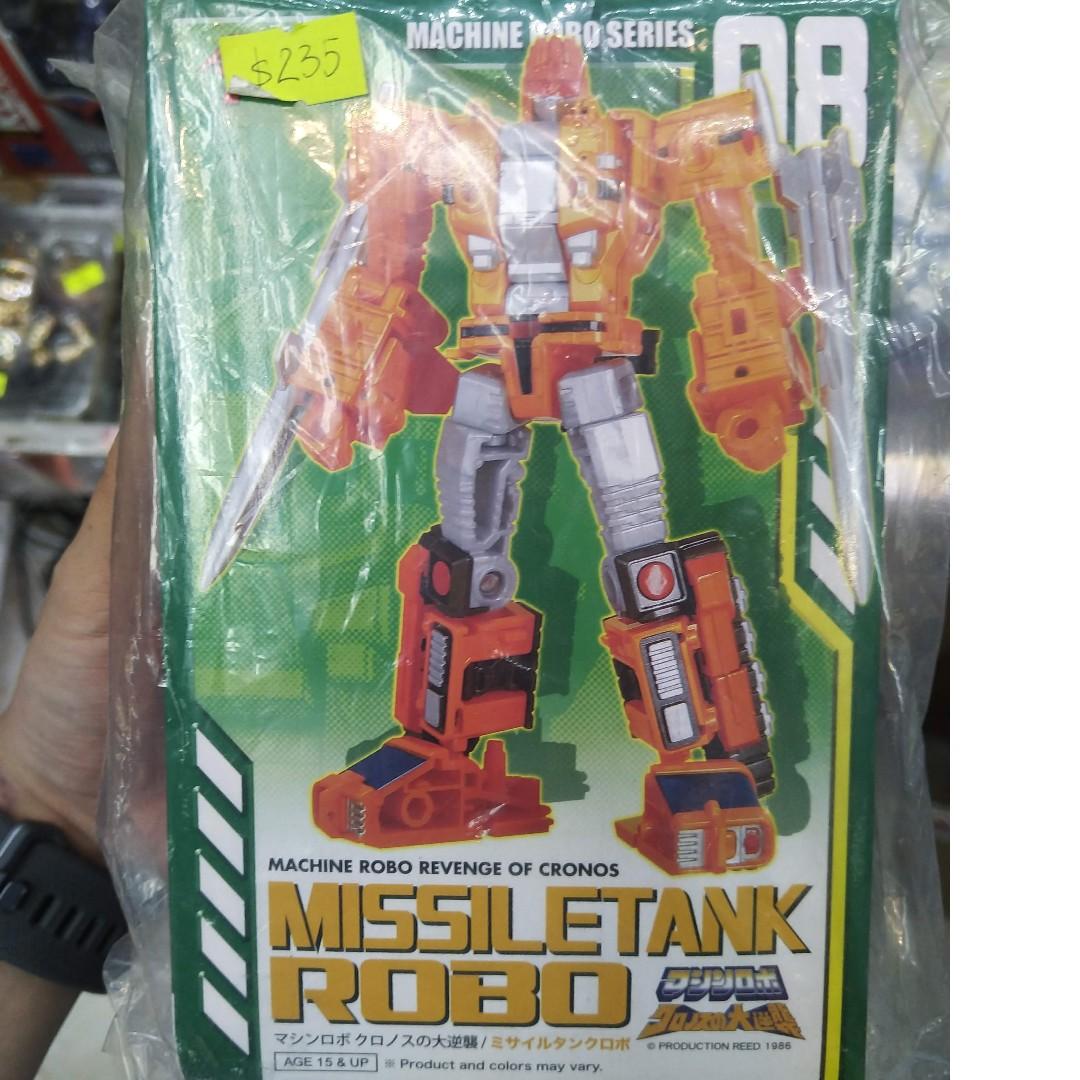 全新Action Toys 天威勇士Machine Robo Series 08 Missile Tank Robo 