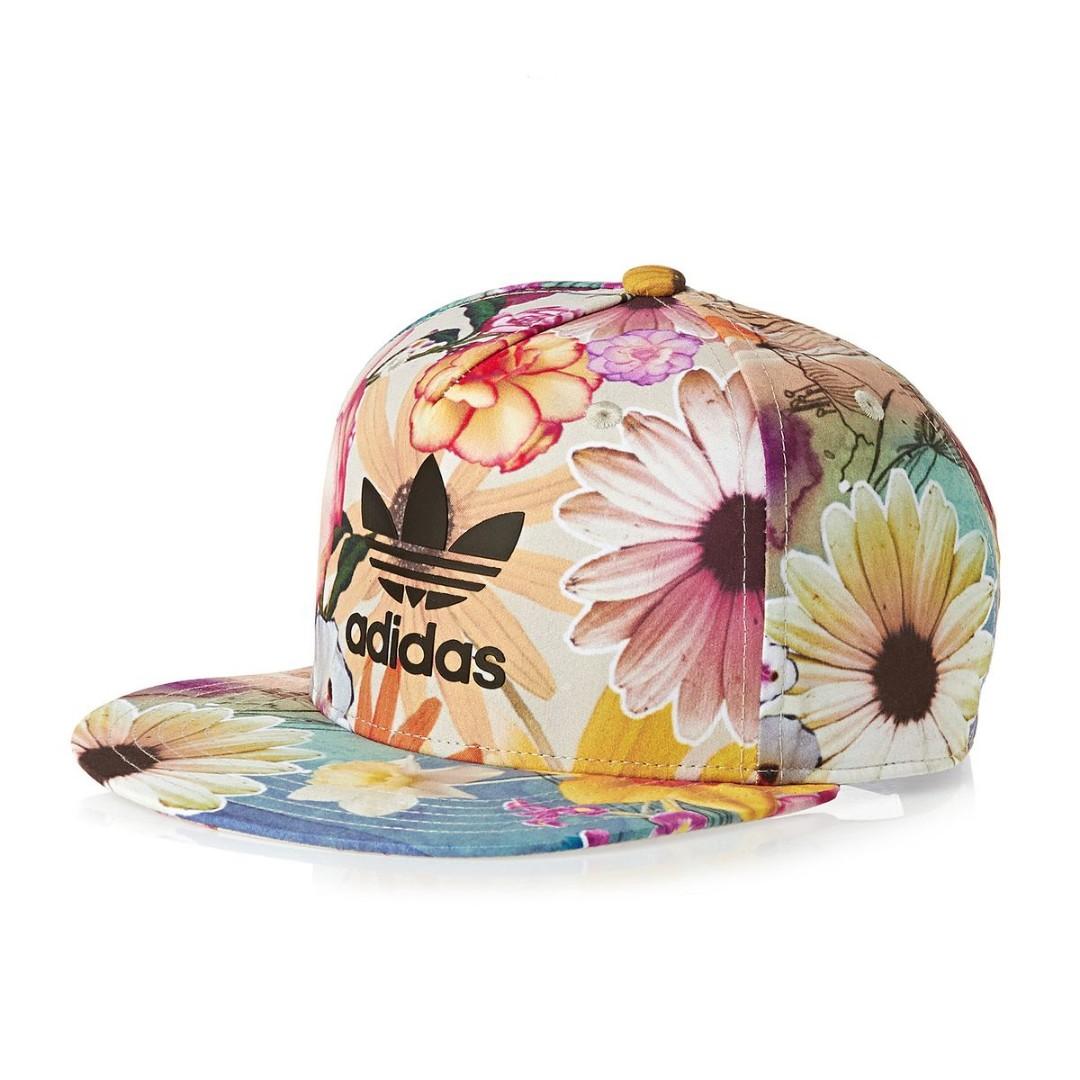 Adidas Floral Cap, Women's Fashion 
