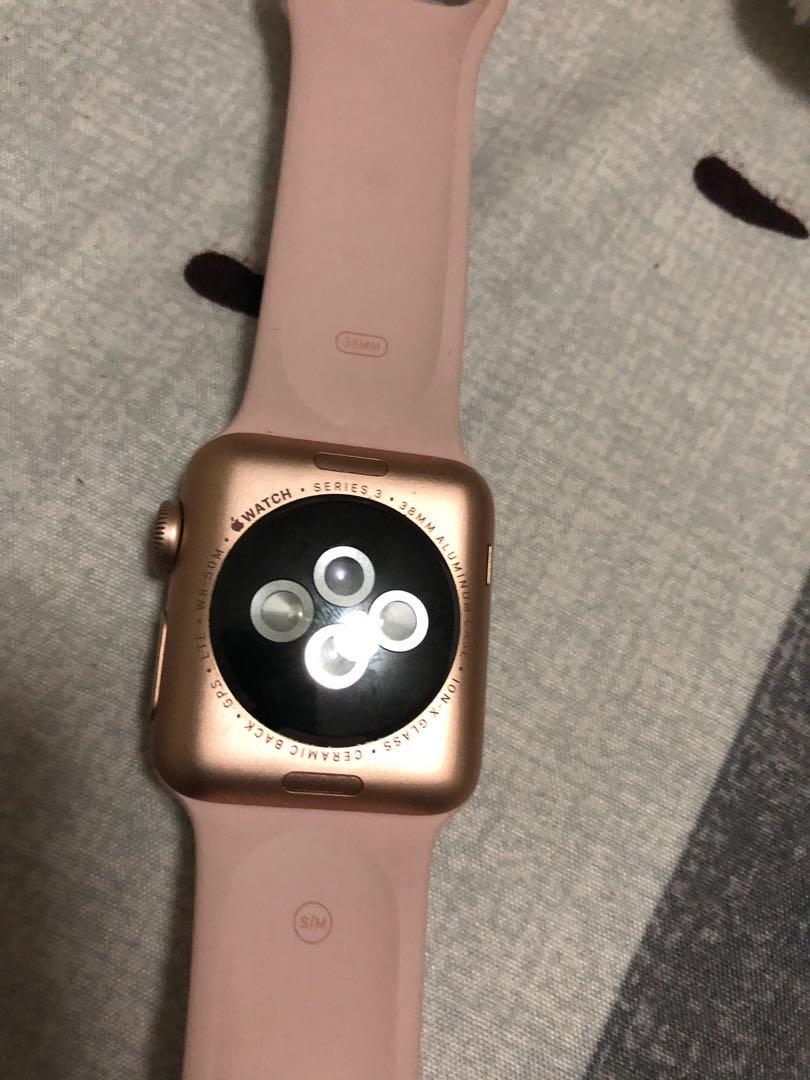 Apple watch series 3 lte rose gold shop