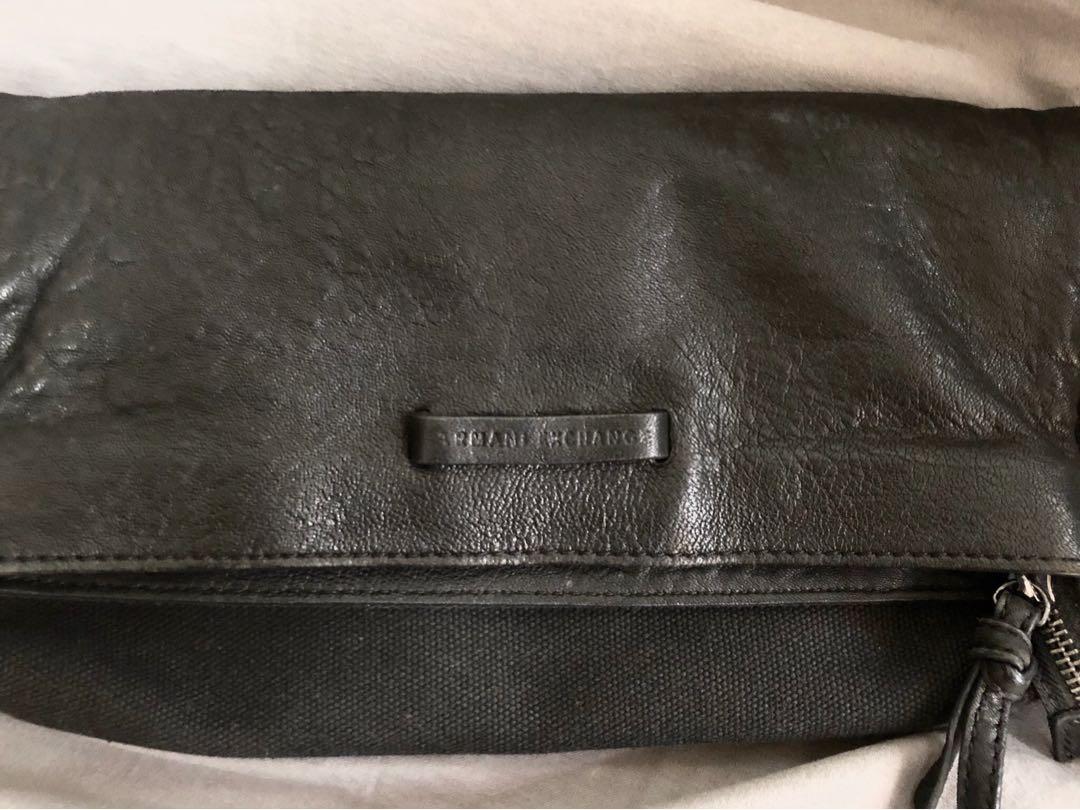 armani exchange clutch bag