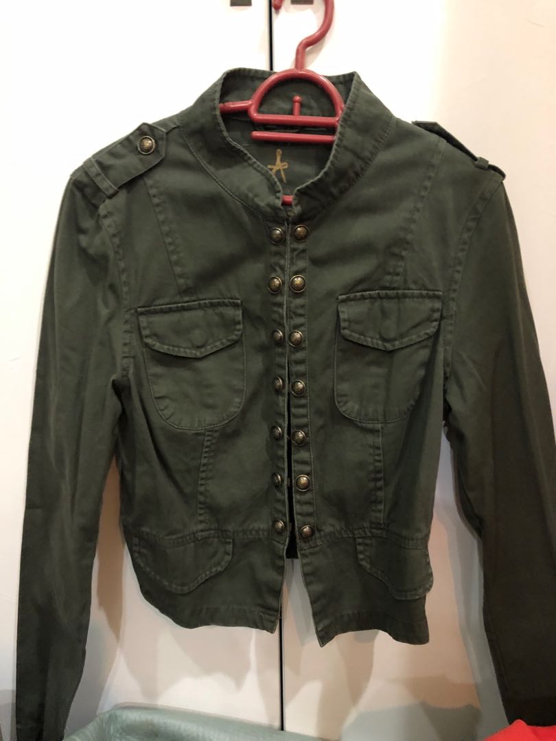 ATMOSPHERE Military Style Jacket, Women's Fashion, Coats, Jackets and ...
