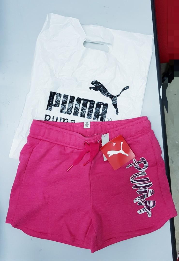 puma girls shorts
