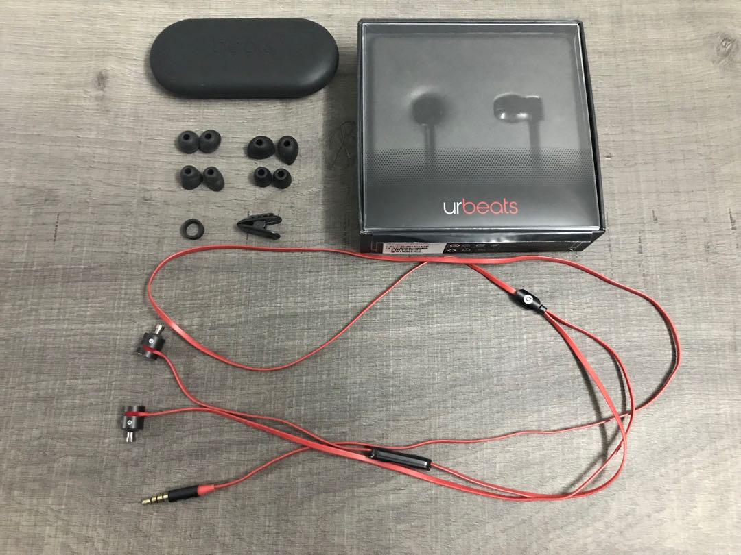 Beats urbeats matte black top