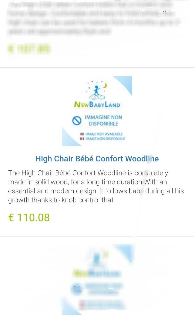 Bebe Confort Woodline High Chair Babies Kids Baby Nursery Kids Furniture Kids Tables Chairs On Carousell