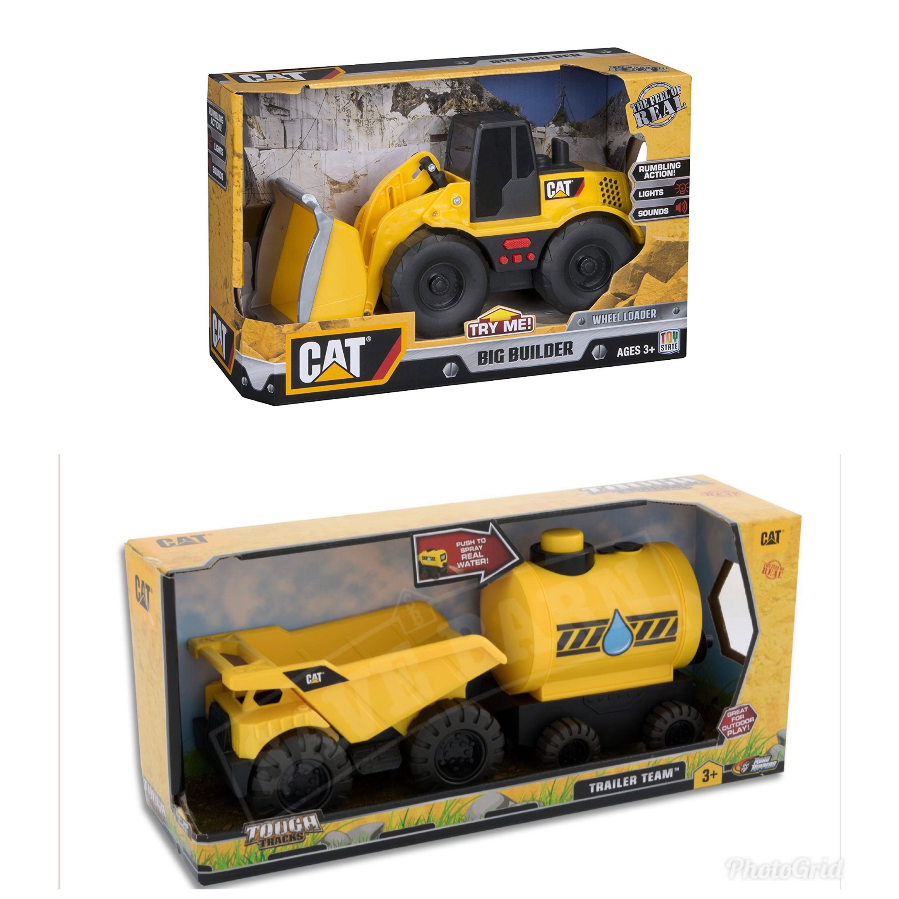 cat brand toy trucks