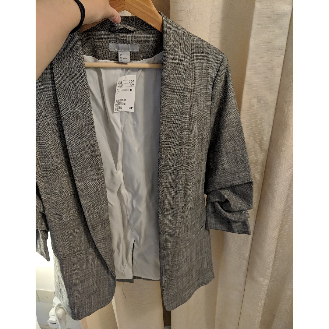 H&m white blazer womens Clearance