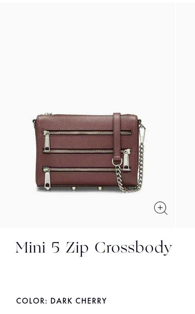 Rebecca minkoff deals three zip crossbody