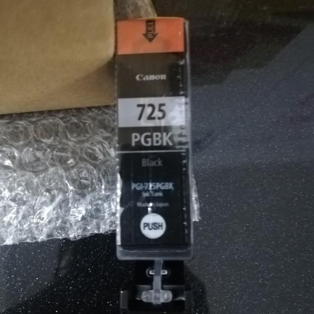 Canon Pixma Ink Pgi 725pgbk Printer Model Canon Ip4870 Mg5170 5270 6170 6270 8170 Ix6560 Electronics Computer Parts Accessories On Carousell