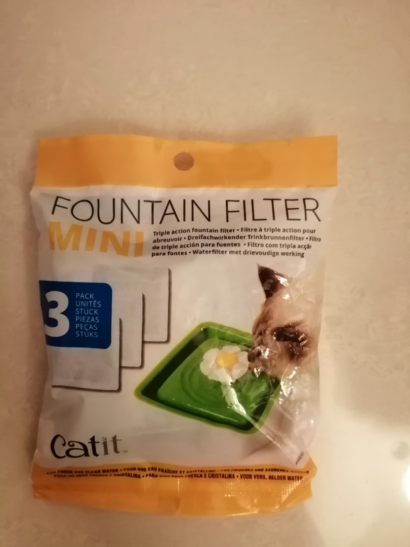 Catit Water Fountain Filter, Pet Supplies, Homes & Other Pet