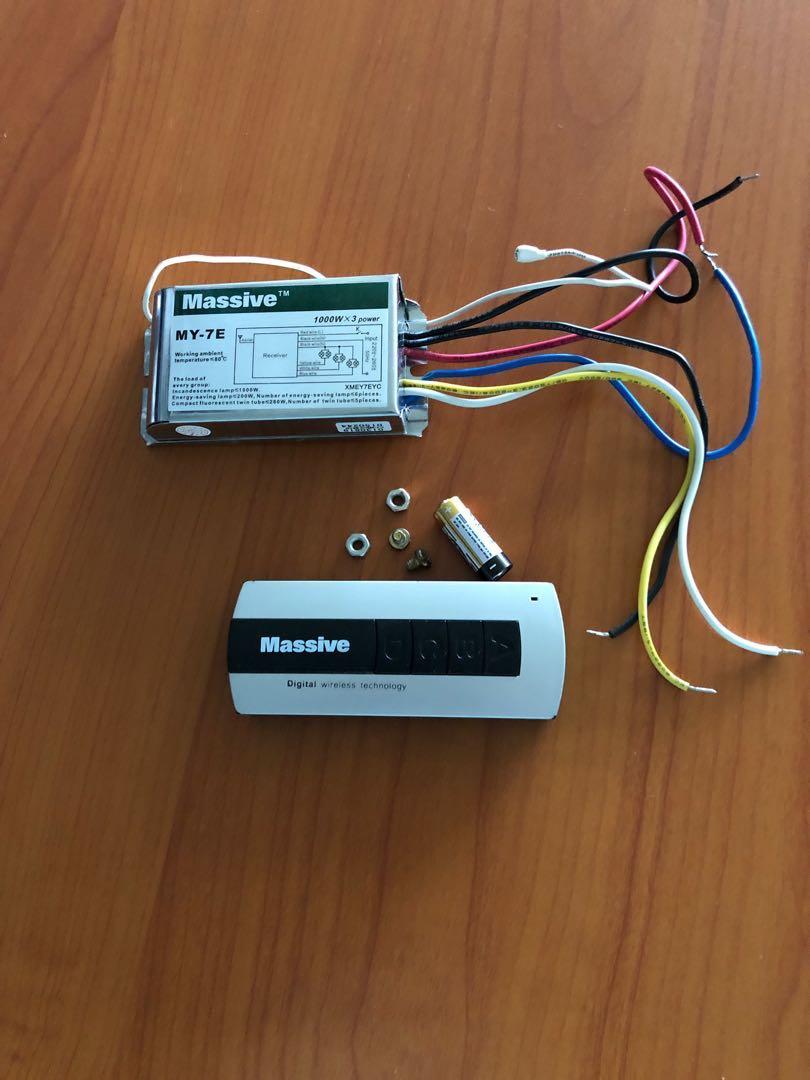 Ceiling Light Wireless Remote Control Electronics Others On