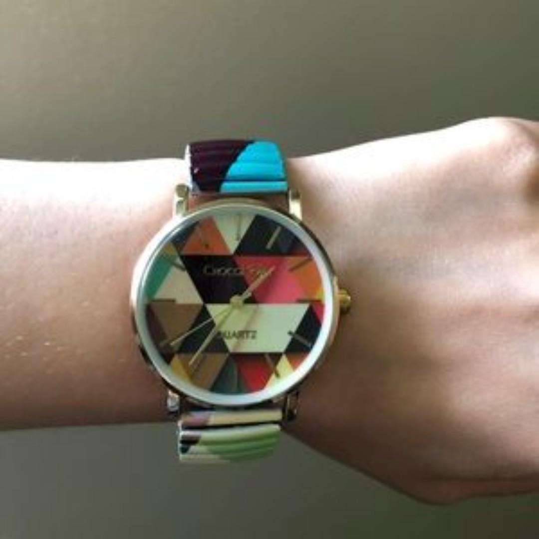 ChocoMoon Geometric Ladies Watch Vintage Style Women s Fashion Watches Accessories Watches on Carousell