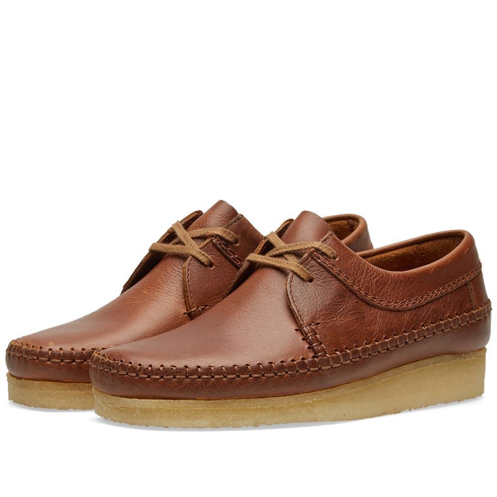 Clarks weaver tan leather new arrivals