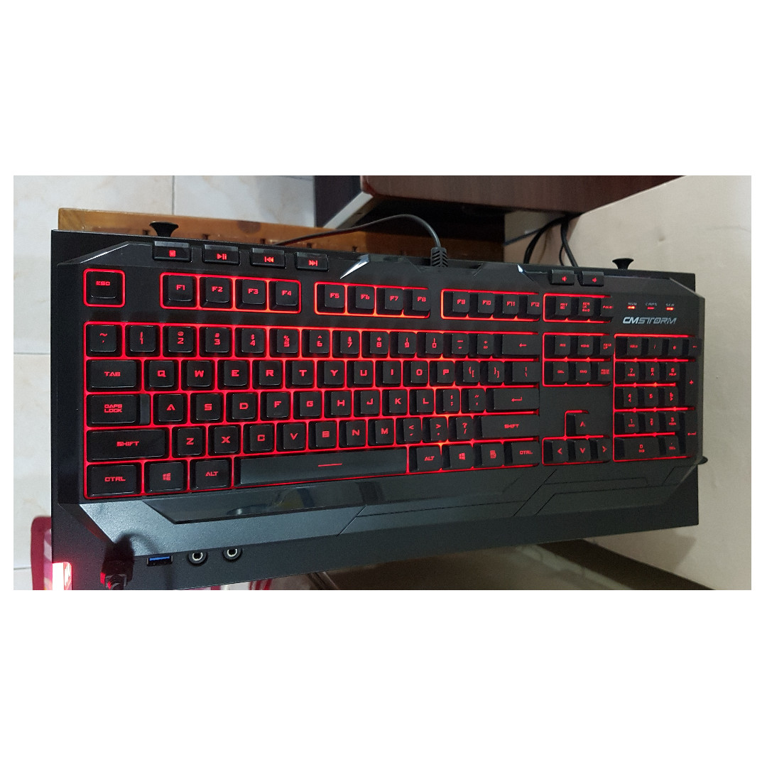 Cooler Master Cm Storm Devastator Gaming Keyboard Mouse Combo Electronics Computer Parts Accessories On Carousell