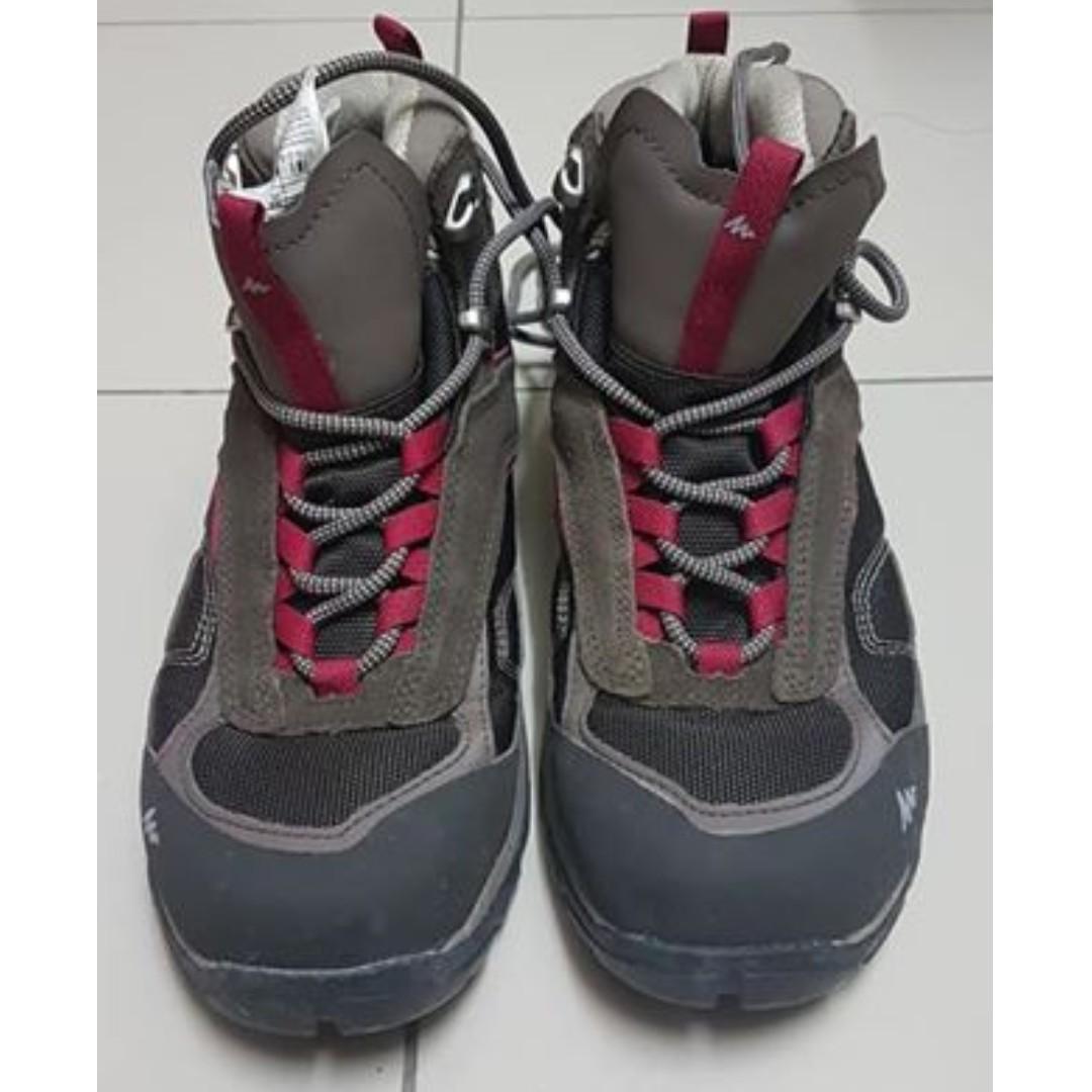 DECATHLON MH100 MID WOMEN S WATERPROOF MOUNTAIN HIKING SHOES