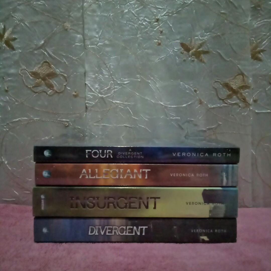 Divergent Series By Veronica Roth Buku Alat Tulis Buku Di