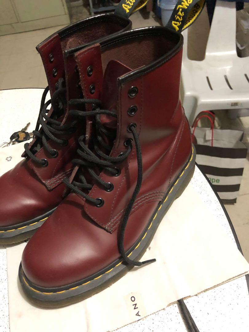 cherry dm boots