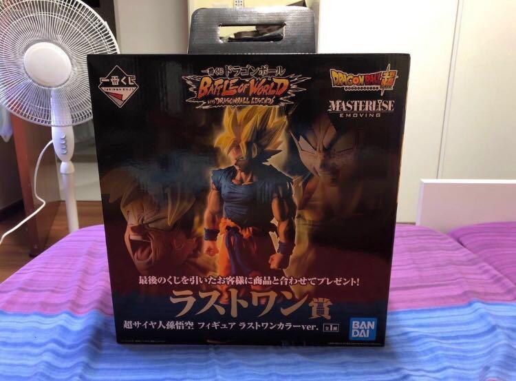 Ichiban Kuji Dragon Ball BATTLE OF WORLD LAST ONE Prize - Super Saiyan Son Goku Figure main image 0