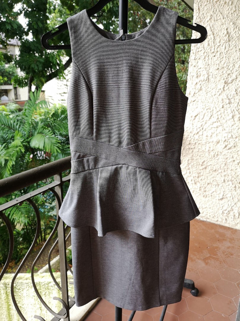 peplum plus size tops