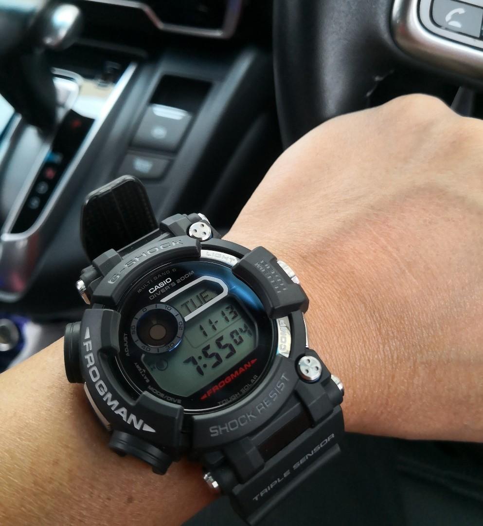 Gshock Frogman Gwf D1000 Gwfd1000 Mint Fullset Mobile Phones Gadgets Wearables Smart Watches On Carousell