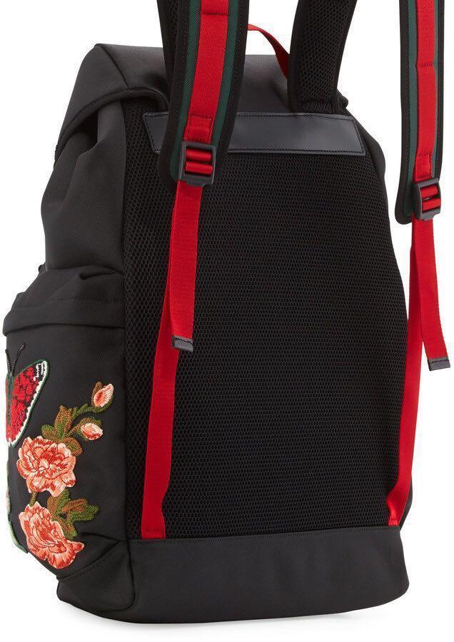 Gucci techno canvas backpack deals