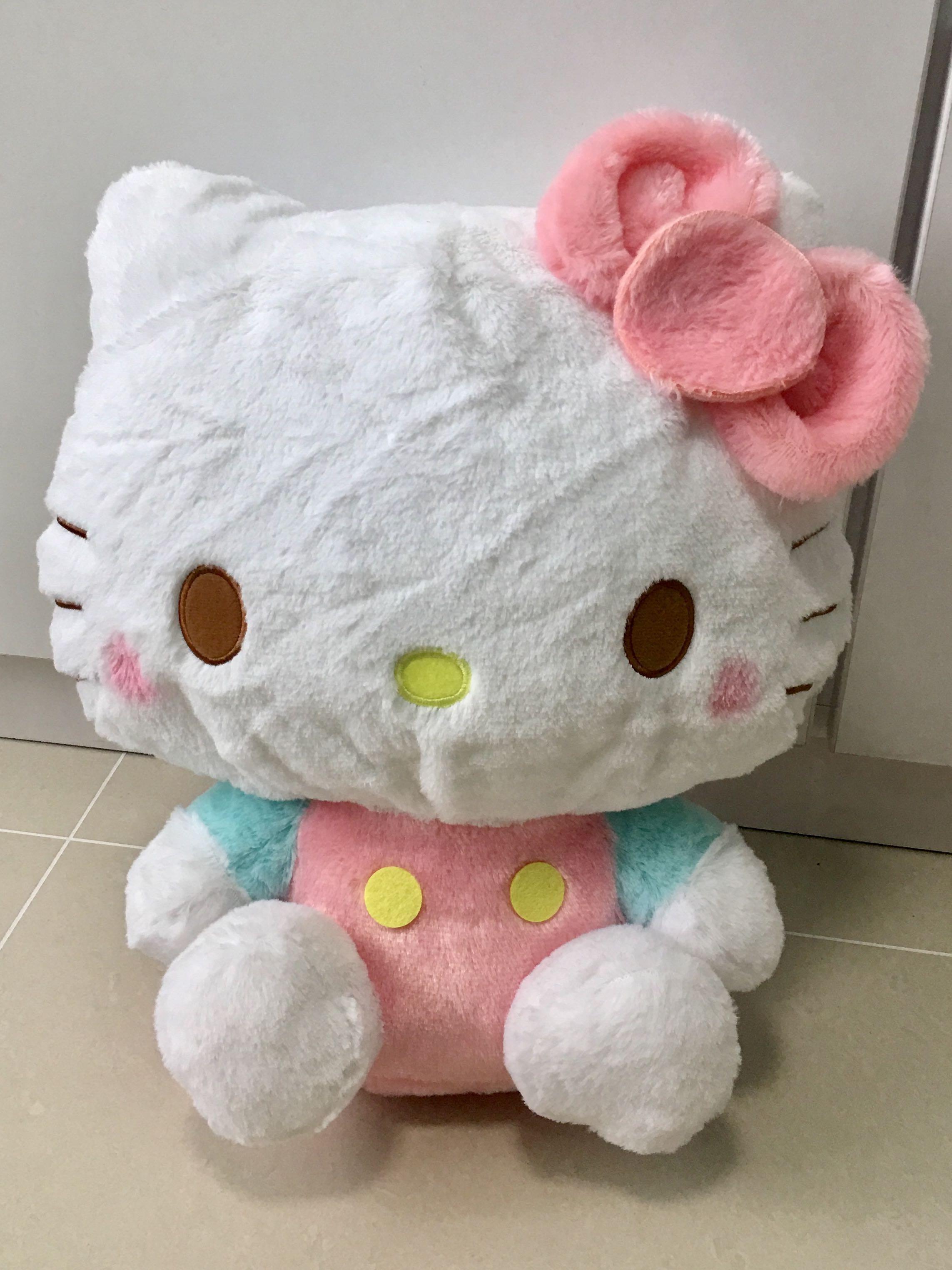 pastel stuffed animals