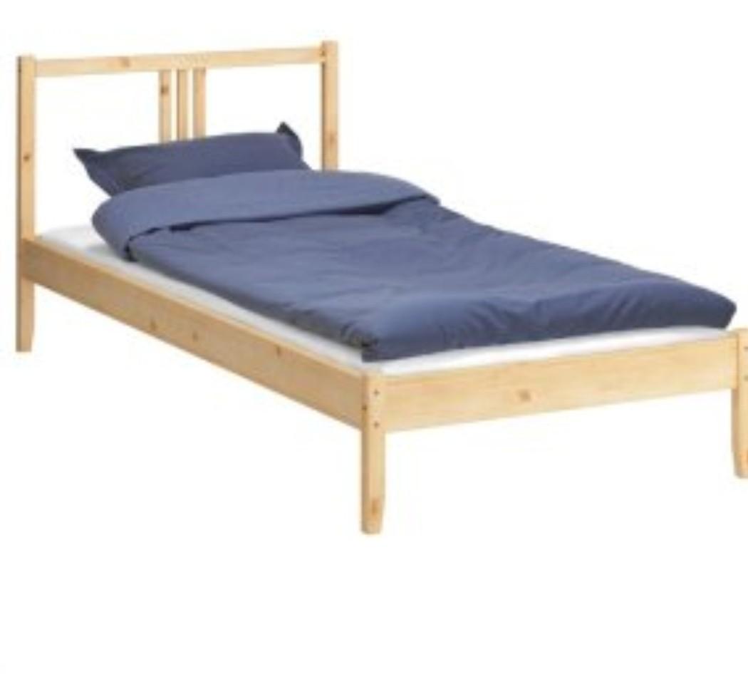 Ikea Single Bed Frames, Furniture & Home Living, Furniture, Bed Frames
