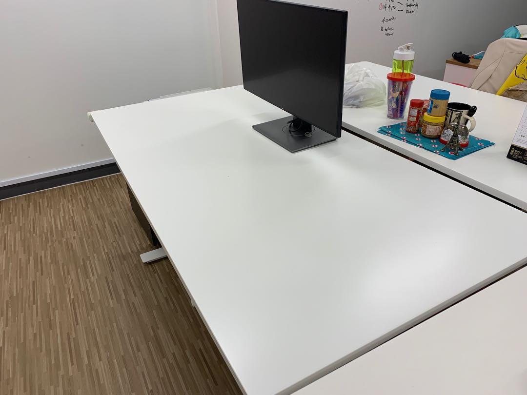 IKEA HeightAdjustable Table SKARSTA 160x80cm, Furniture & Home Living