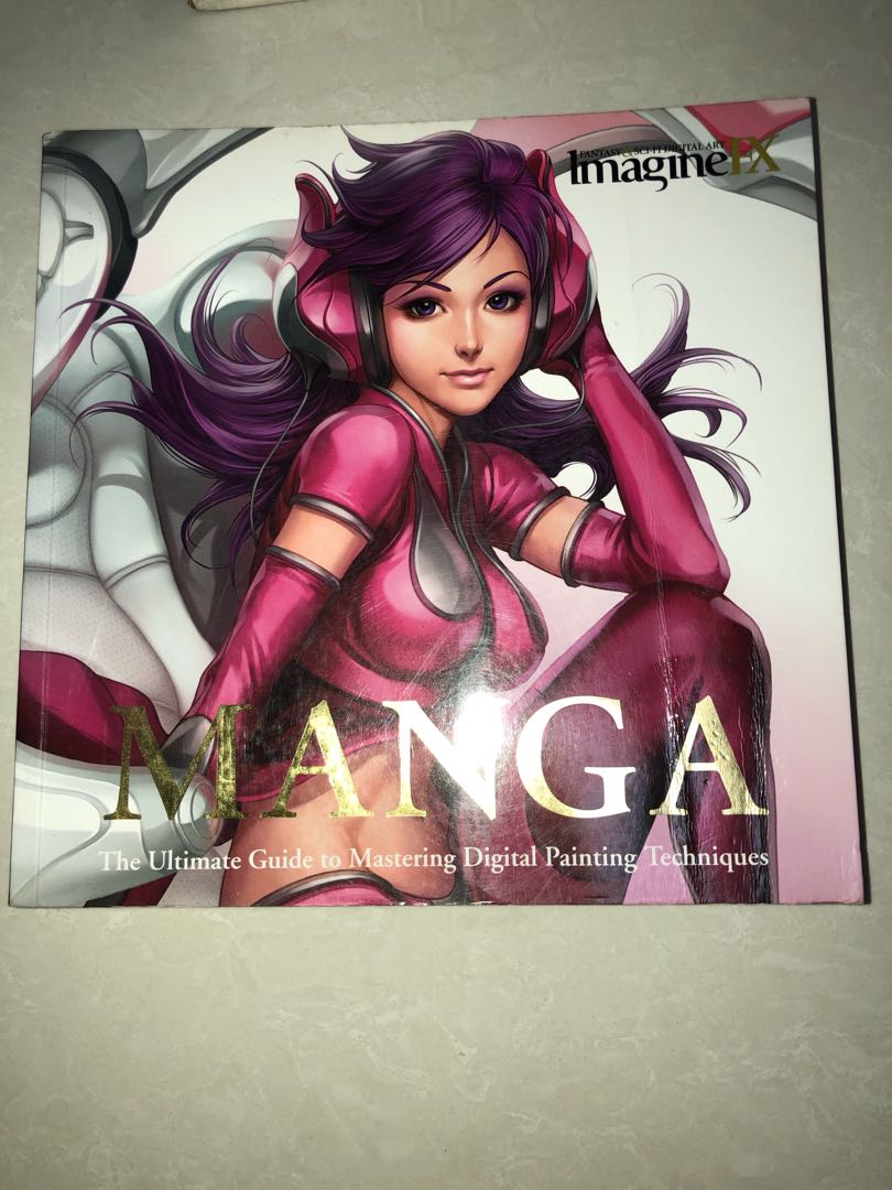 Imaginefx Manga Digital Painting Techniques Books Stationery