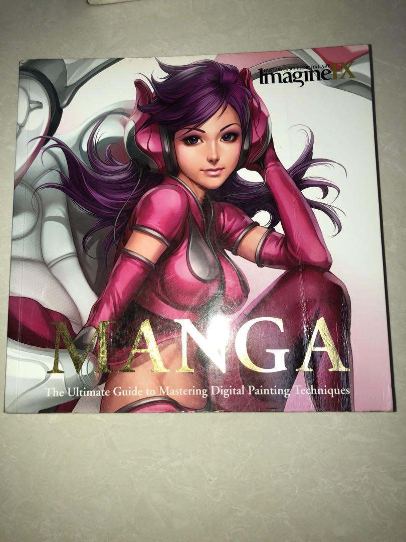 Imaginefx Manga Digital Painting Techniques Books Stationery