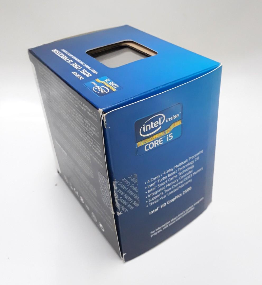 Intel Core I5 2500k Processor Quad Core 3 3ghz Lga 1155 Tdp 95w 6mb Cache With Hd Graphics 3000 3 Month Warranty Electronics Computer Parts Accessories On Carousell