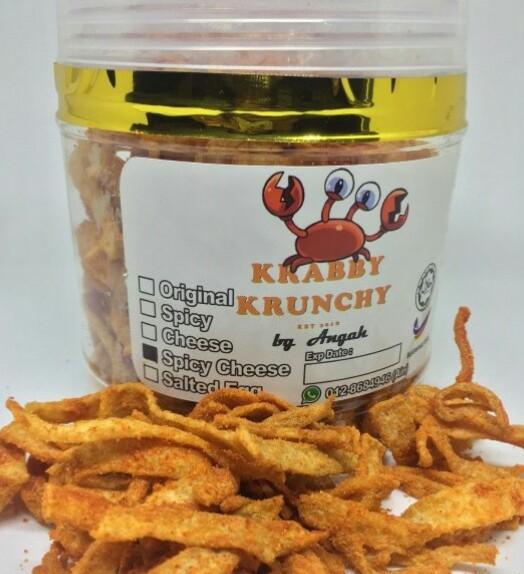 Kerepek Ketam Originalspicycheesespicy Cheesesalted Egg