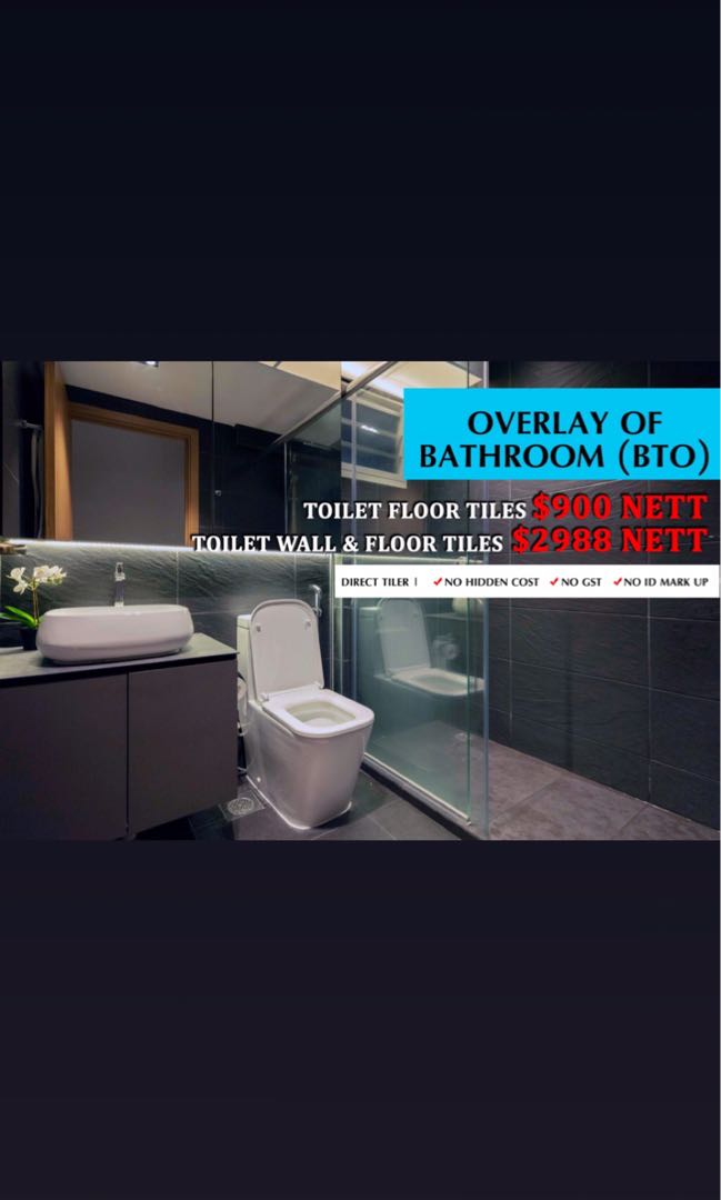 Kitchen Tile Backsplash Toilet Overlay Package Home Services