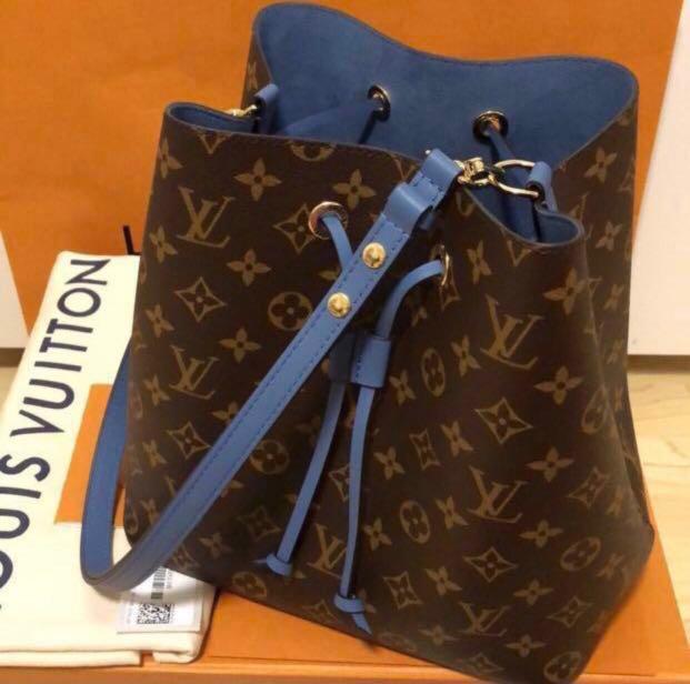 Louis Vuitton Monogram Neo Noe Blue Jean - A World Of Goods For