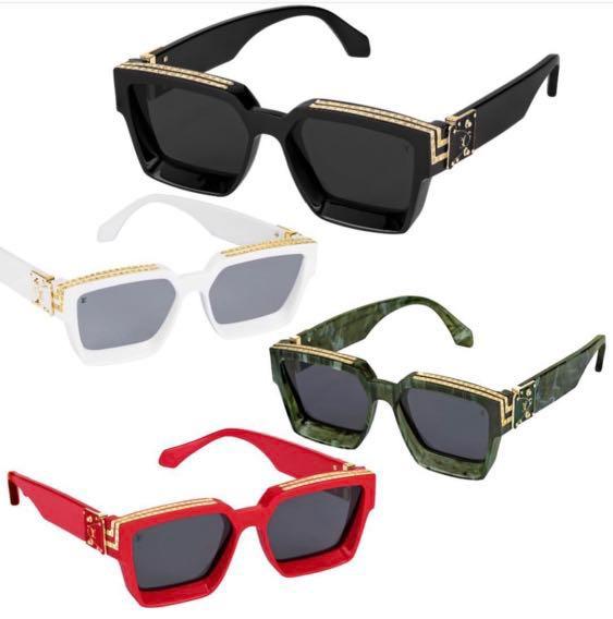 Louis Vuitton, Accessories, Louis Vuitton X Virgil Abloh Red 1  Millionaires Sunglasses