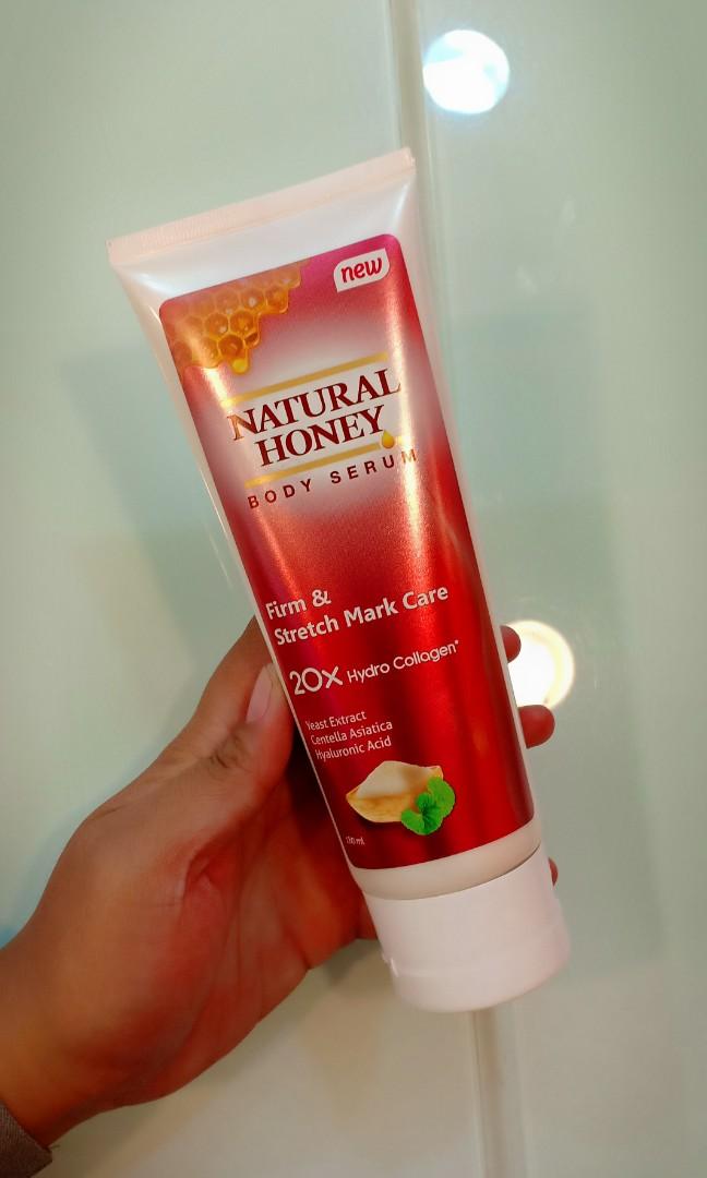 natural honey body serum firm & stretch mark care