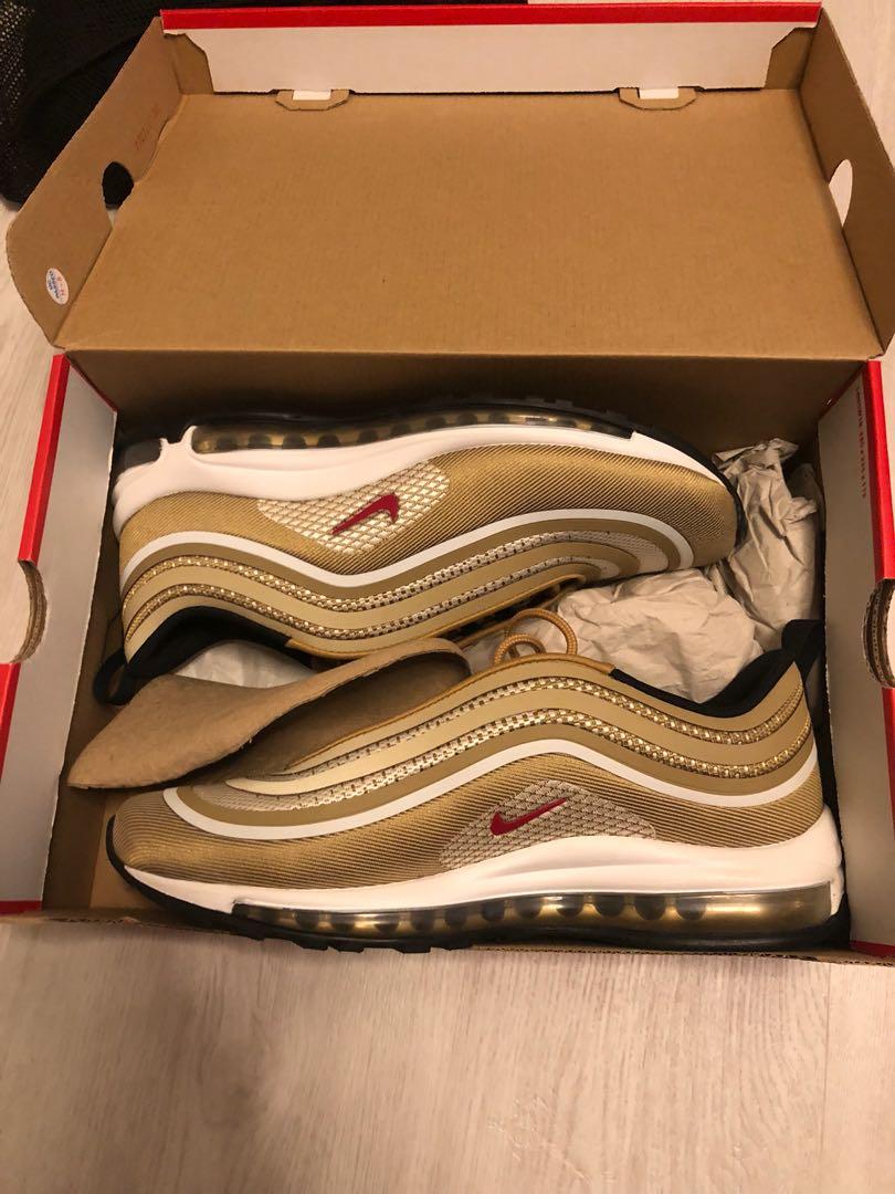 nike air max 97 ultra metallic gold
