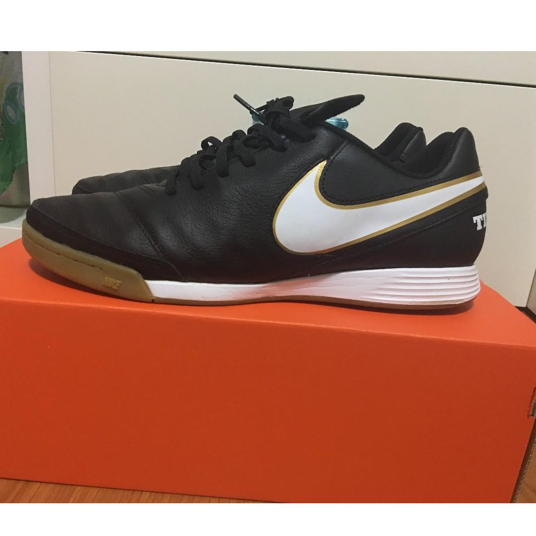 Nike men's tiempo genio leather ic soccer shoes top