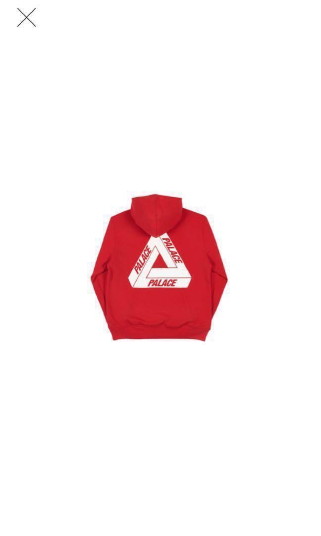 Palace Reverso OG Tri Hoodie Red Blue