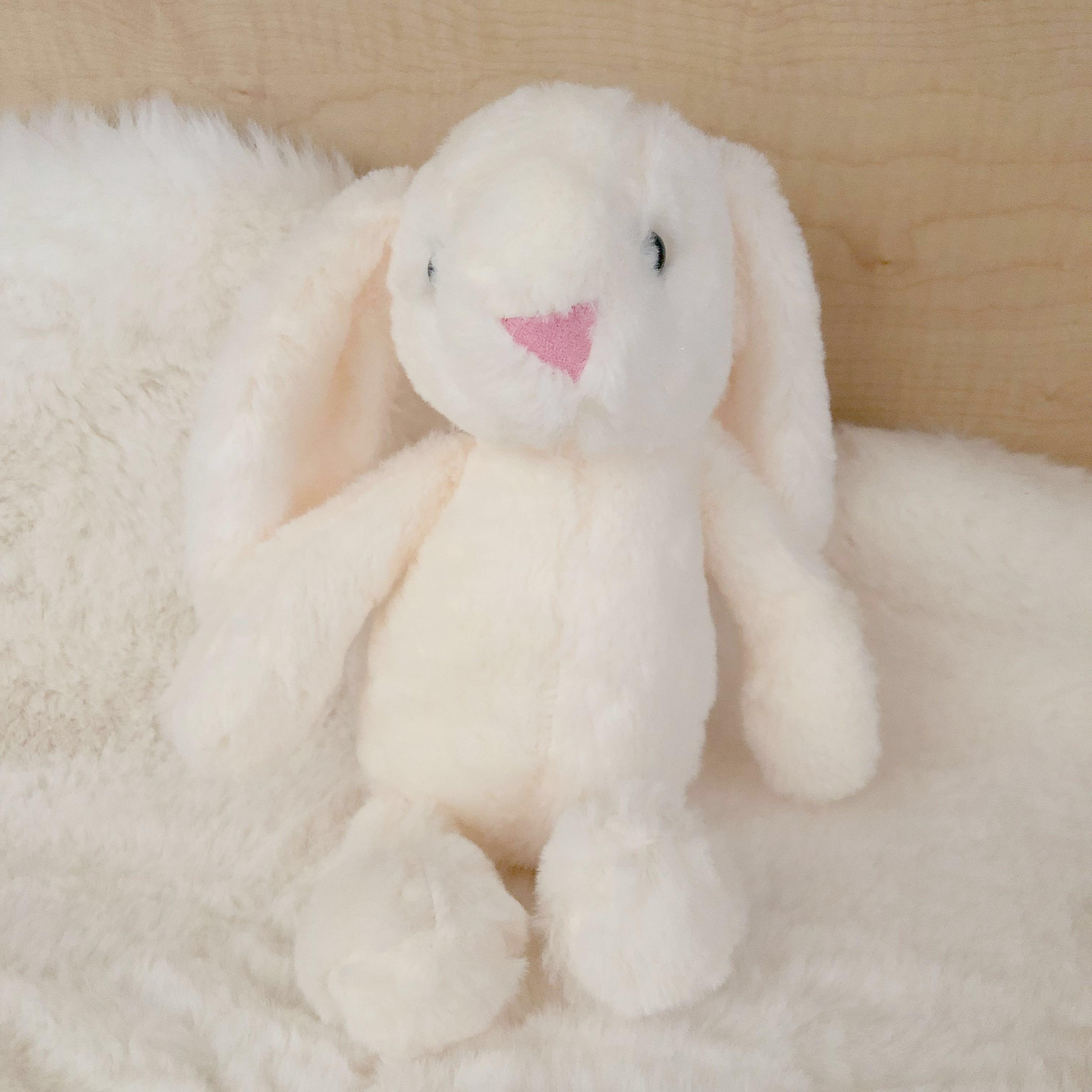 pink bunny soft toy